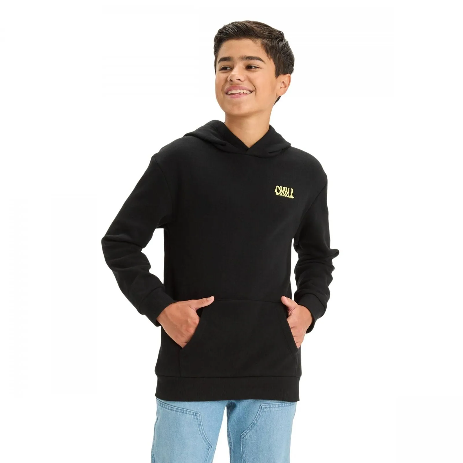 Art Class Boys Youth Smiley Hooded Pullover Sweatshirt 91066129
