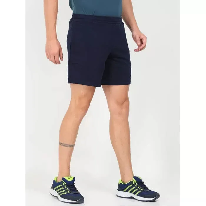 ASICS Terry Embroidered Logo 7 Inch Shorts, Midnight