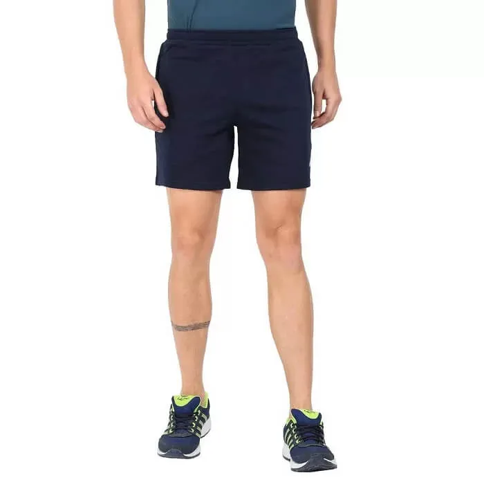 ASICS Terry Embroidered Logo 7 Inch Shorts, Midnight