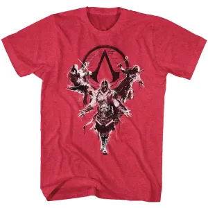 Assassins Creed Multiple Attempts Men's T-Shirt