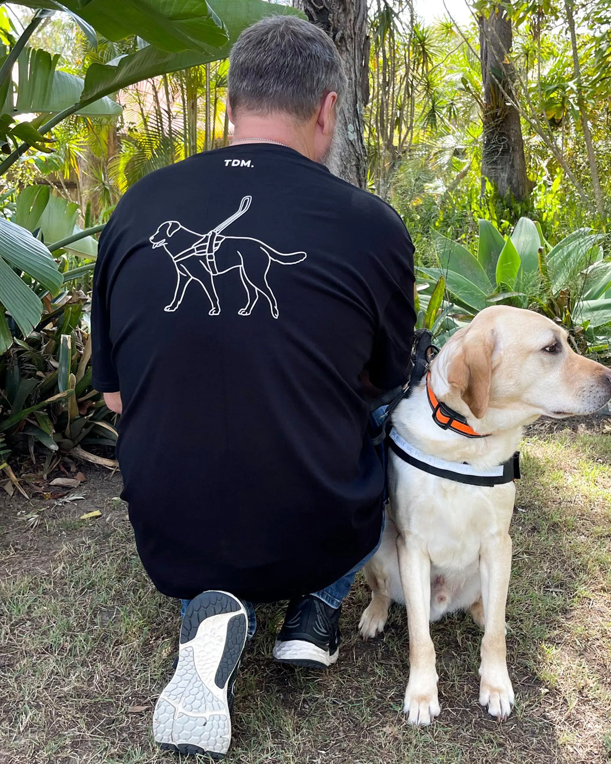 Assistance Dog Illustration: Men's T-Shirt