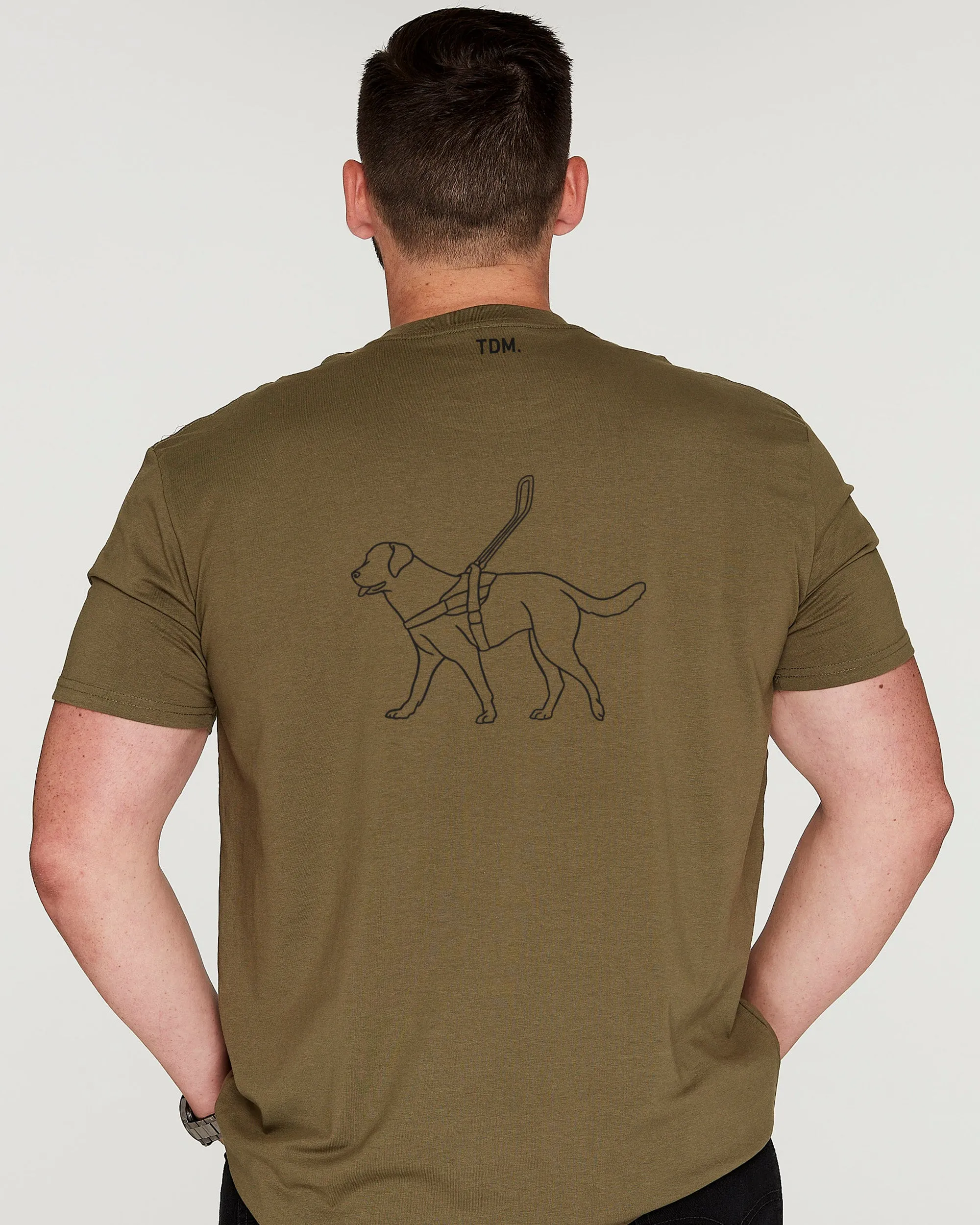 Assistance Dog Illustration: Men's T-Shirt