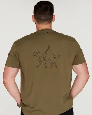 Assistance Dog Illustration: Men's T-Shirt