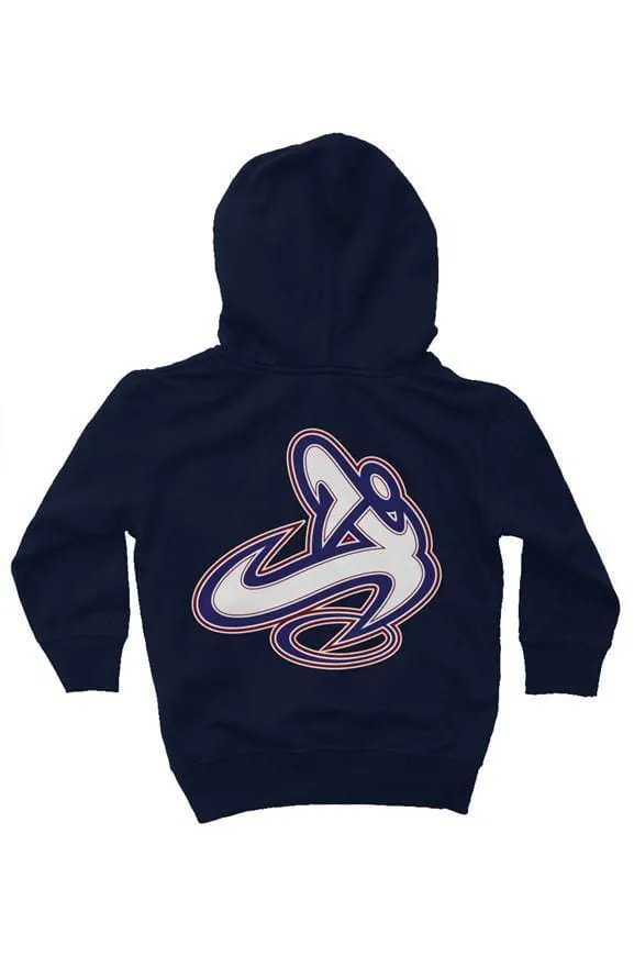 Athletic Apparatus navy no lining rwb logo kids fl