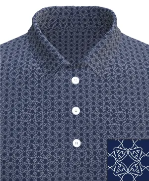 Auburn University Print Men's Polo Shirt - MP01-AUBAU_1D