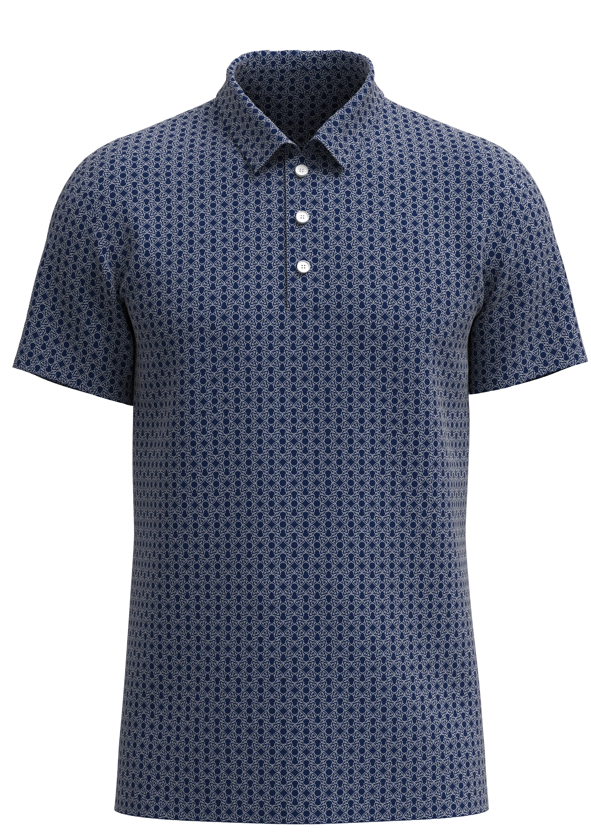 Auburn University Print Men's Polo Shirt - MP01-AUBAU_1D