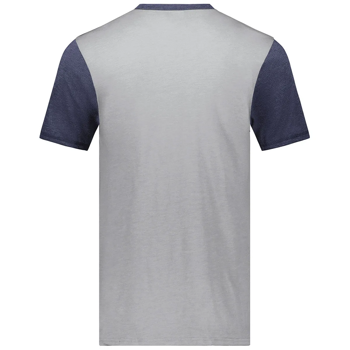 Augusta Sportswear Men's Grey Heather/Navy Heather Gameday Vintage Ringer Tee