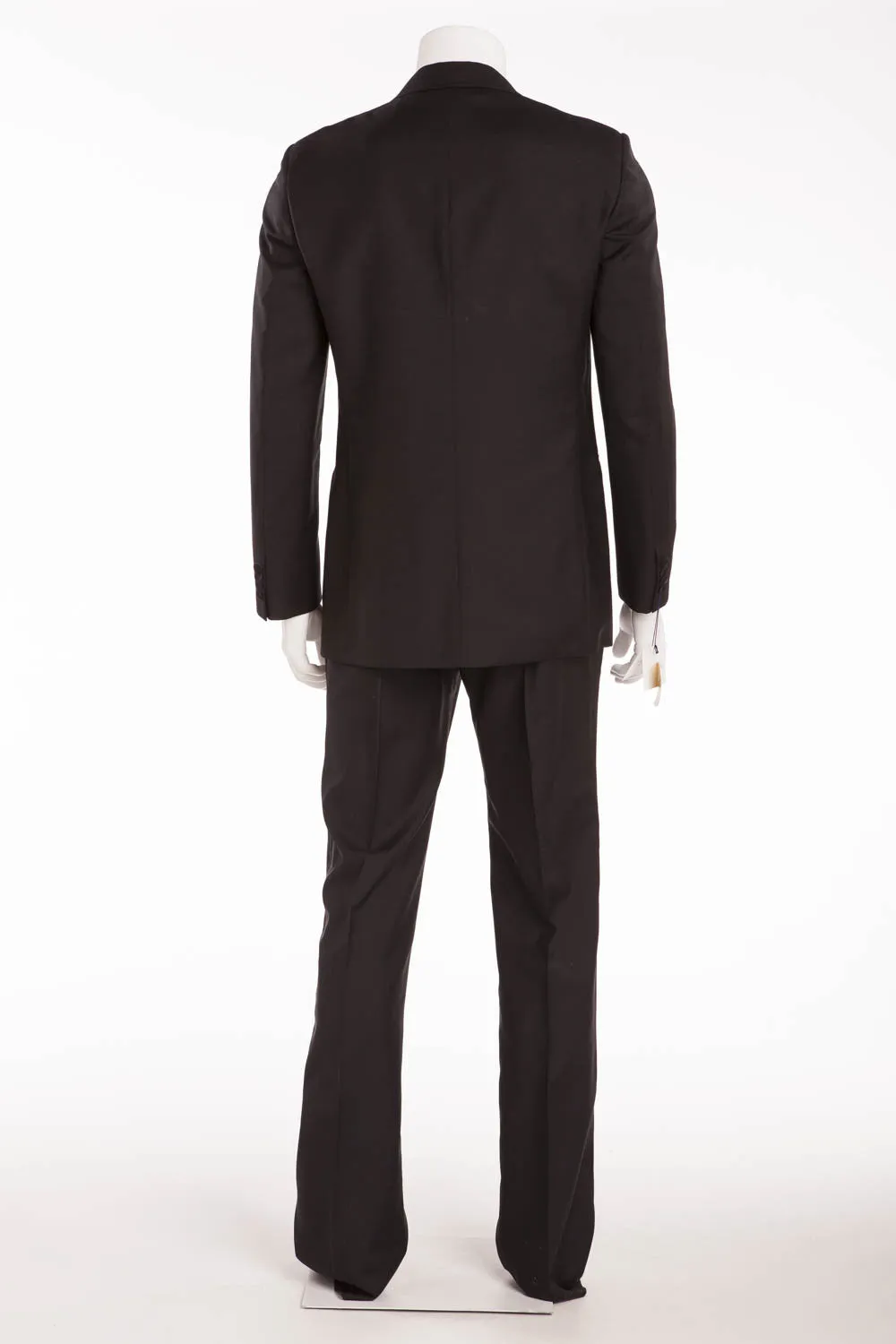 Authentic Hermes - 2PC Black Men's Tuxedo - IT 54