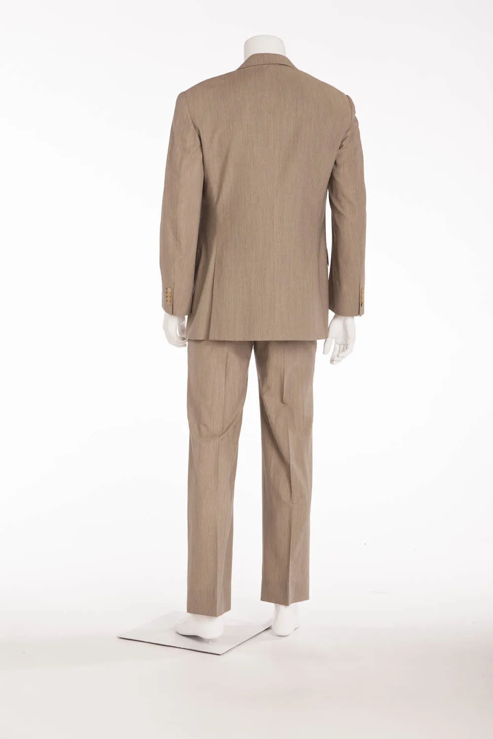 Authentic Hermes - 2PC Khaki Colored Suit - IT 54
