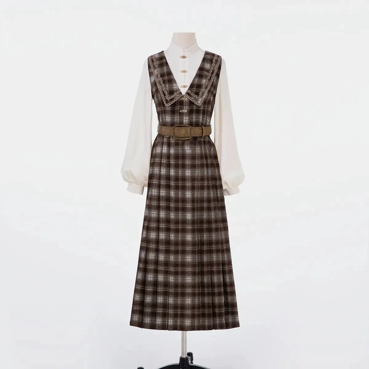 Autumn and winter wear suit women's woolen coat