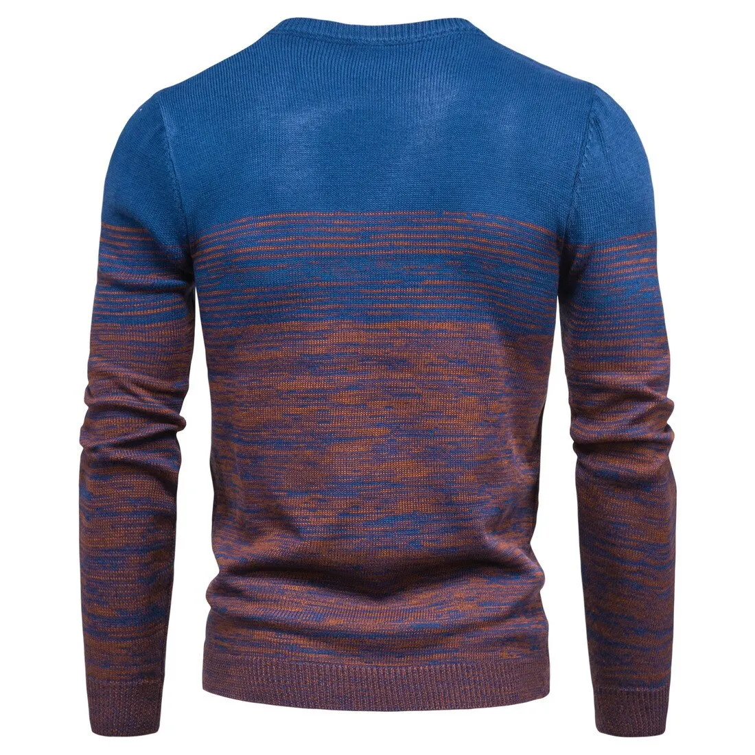 Autumn men's knitwear cross border pullover round neck