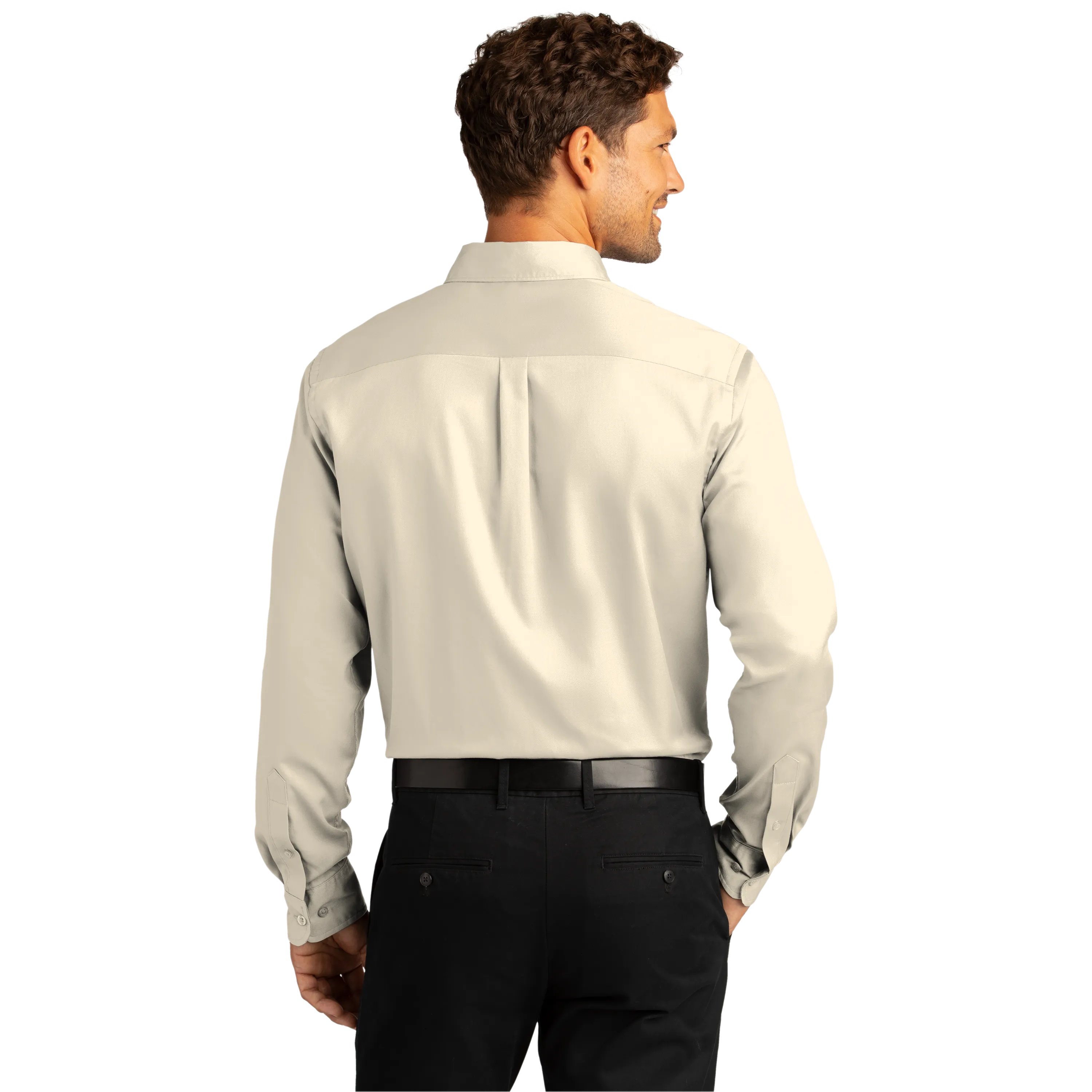 B2117M Mens Long Sleeve SuperPro React Twill Shirt