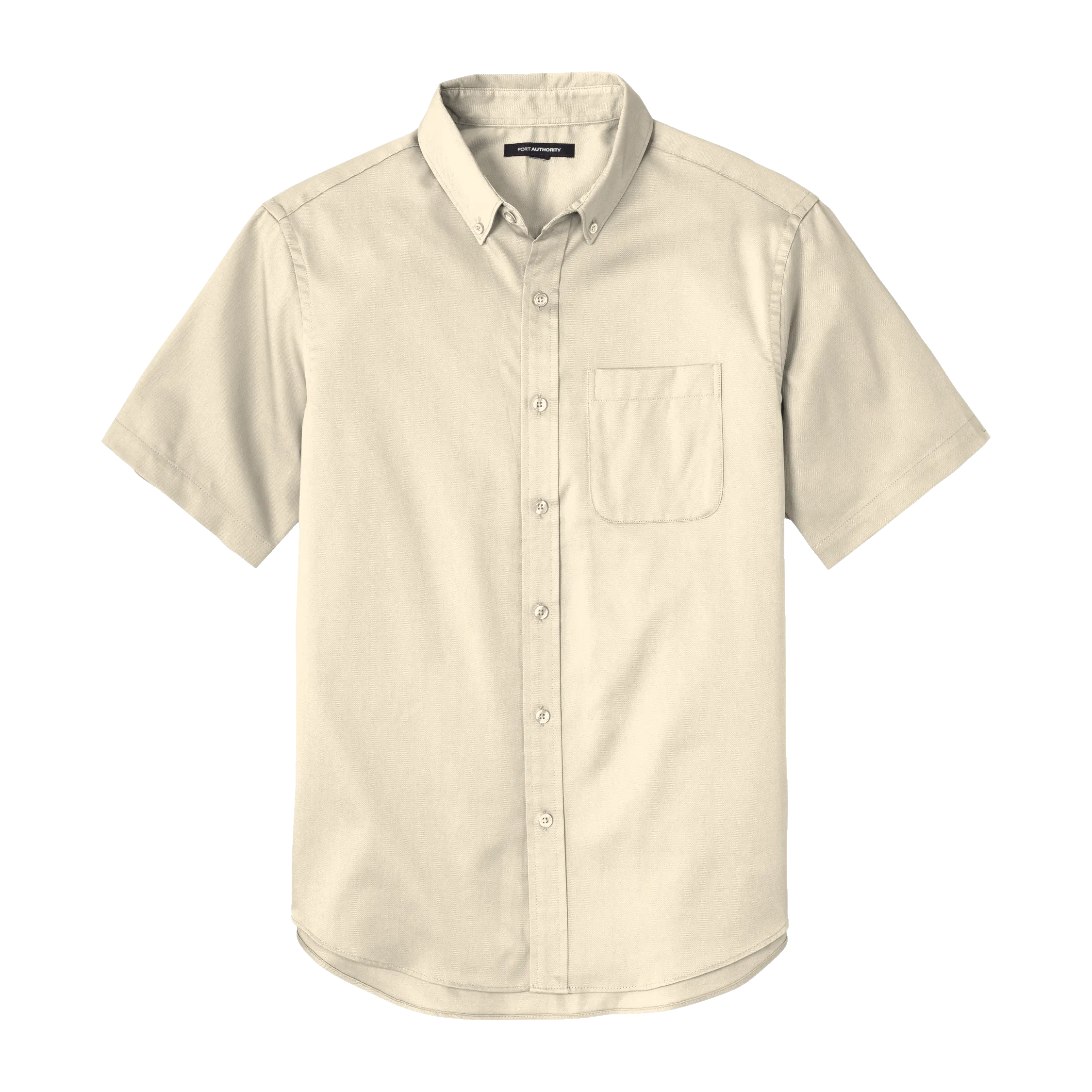 B2118M Mens Short Sleeve SuperPro React Twill Shirt