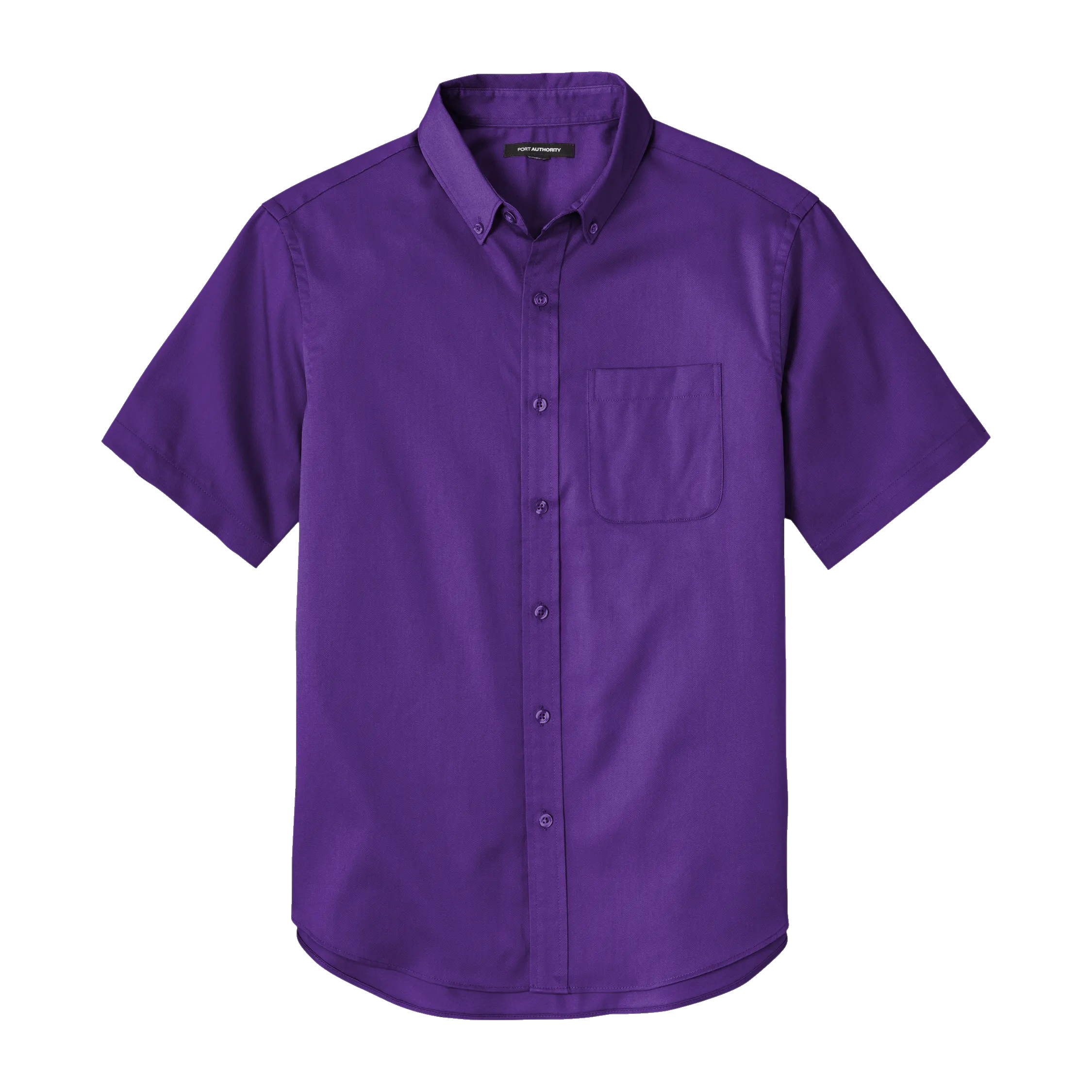 B2118M Mens Short Sleeve SuperPro React Twill Shirt