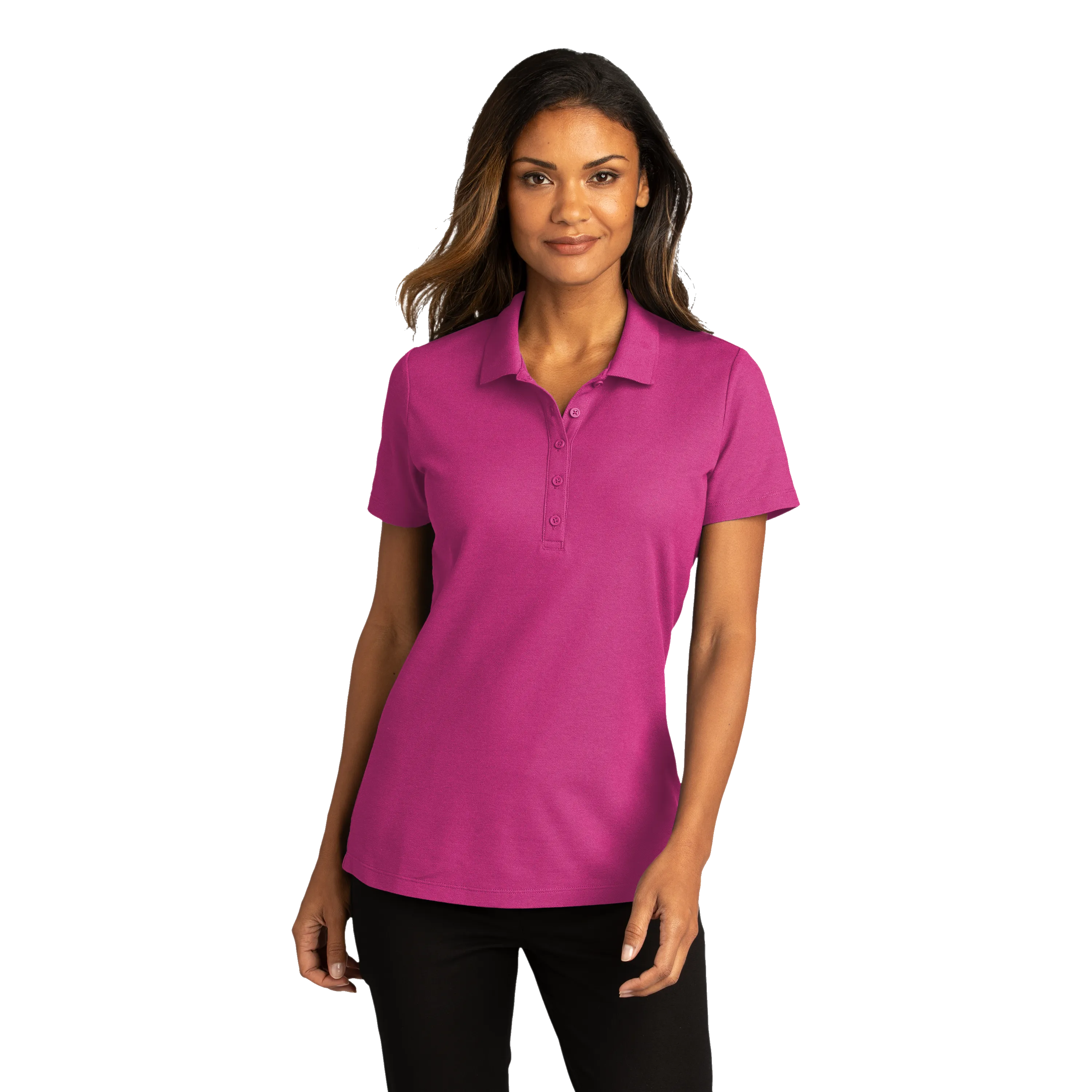 B2119W Ladies Short Sleeve SuperPro React Polo
