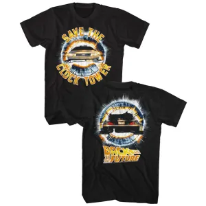 Back To The Future Clocktower Men's T-Shirt