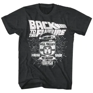 Back To The Future Vintage Delorean Men's T-Shirt