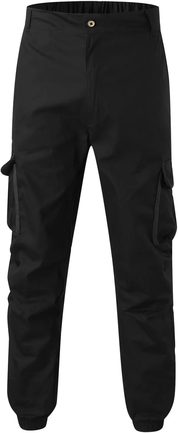 Baggy Jeans Men Winter High Street Fashion Leisure Loose Sports Running Solid Color Lace Up Pants Sweater Pants para