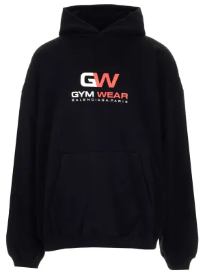 Balenciaga Gym Wear Print Hoodie