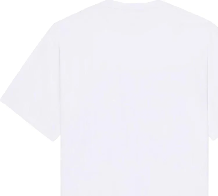 Balenciaga Scissors Flatground T-Shirt White/Black, black