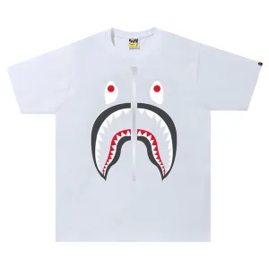 BAPE Shark Tee 'White', White