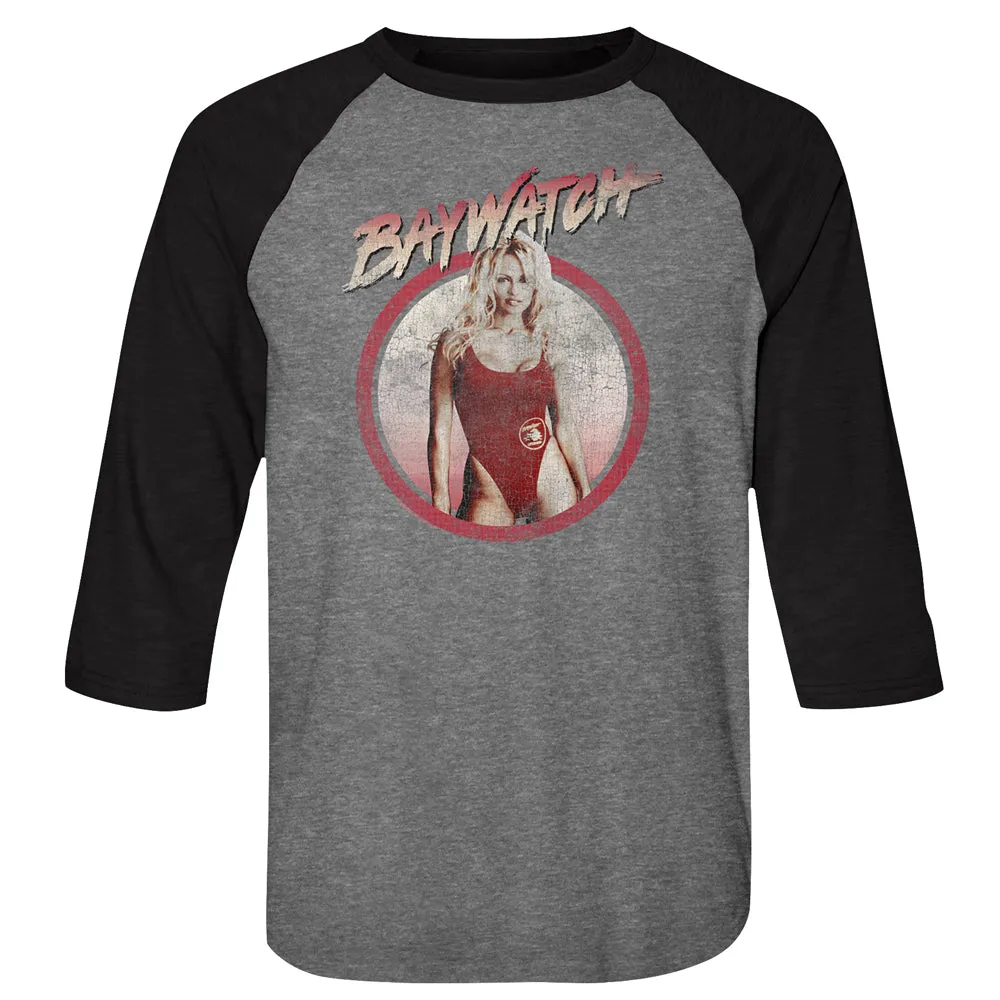Baywatch Vintage Men's Raglan