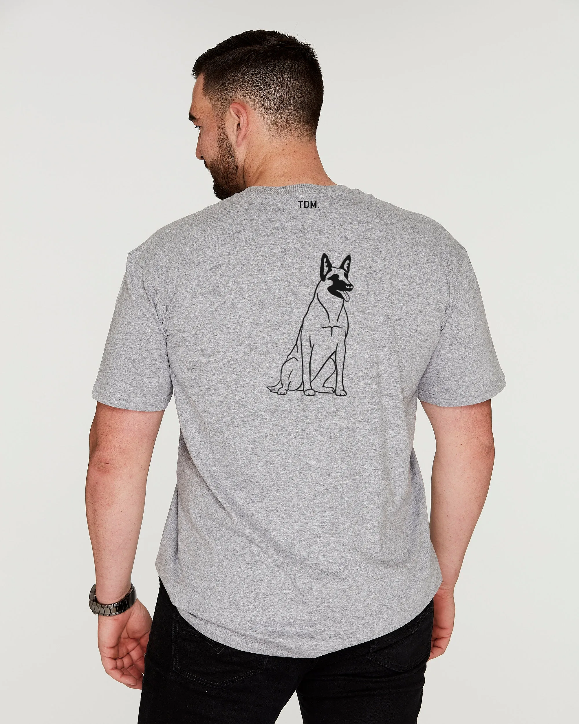 Belgian Malinois Dad Illustration: T-Shirt