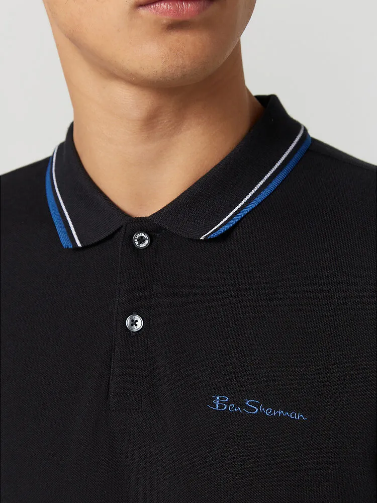 Ben Sherman Signature Polo - Black