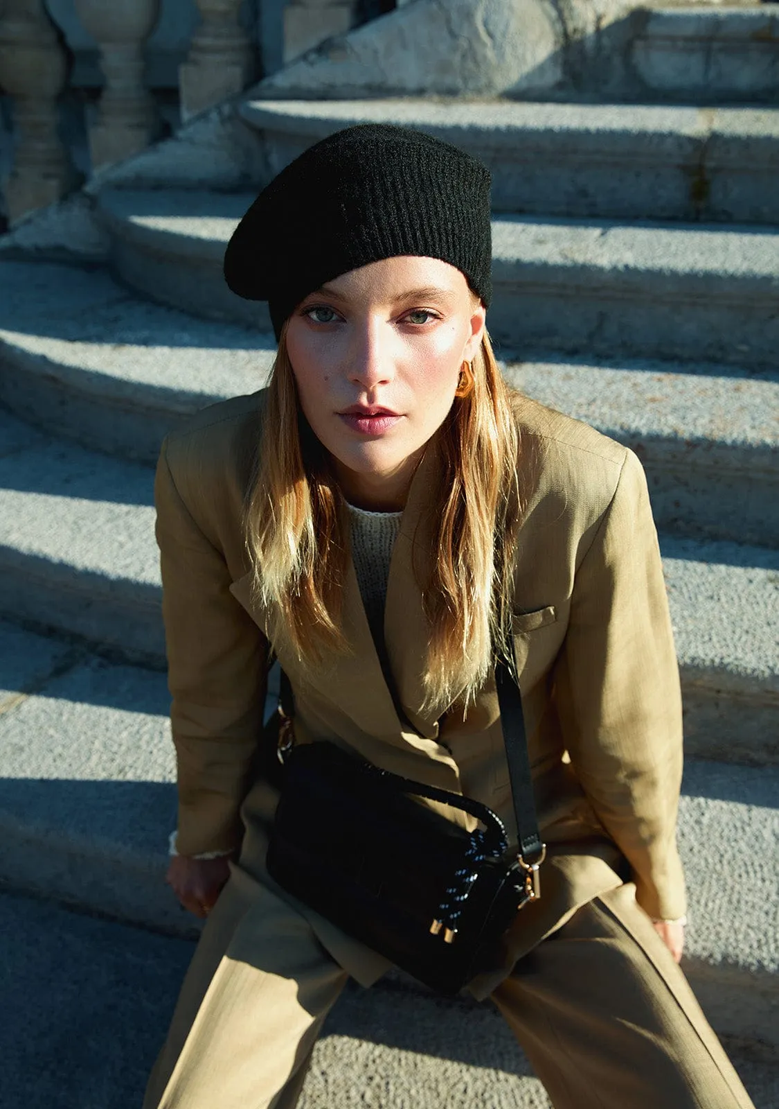 Beret Black Kalk