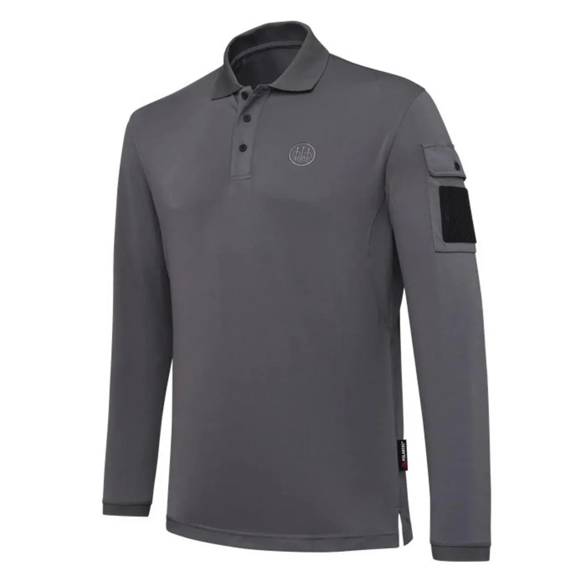 Beretta MILLER POLO LONG SLEEVES Smoked Pearl
