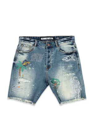 Billionaire Boys Club BB Explore Denim Shorts