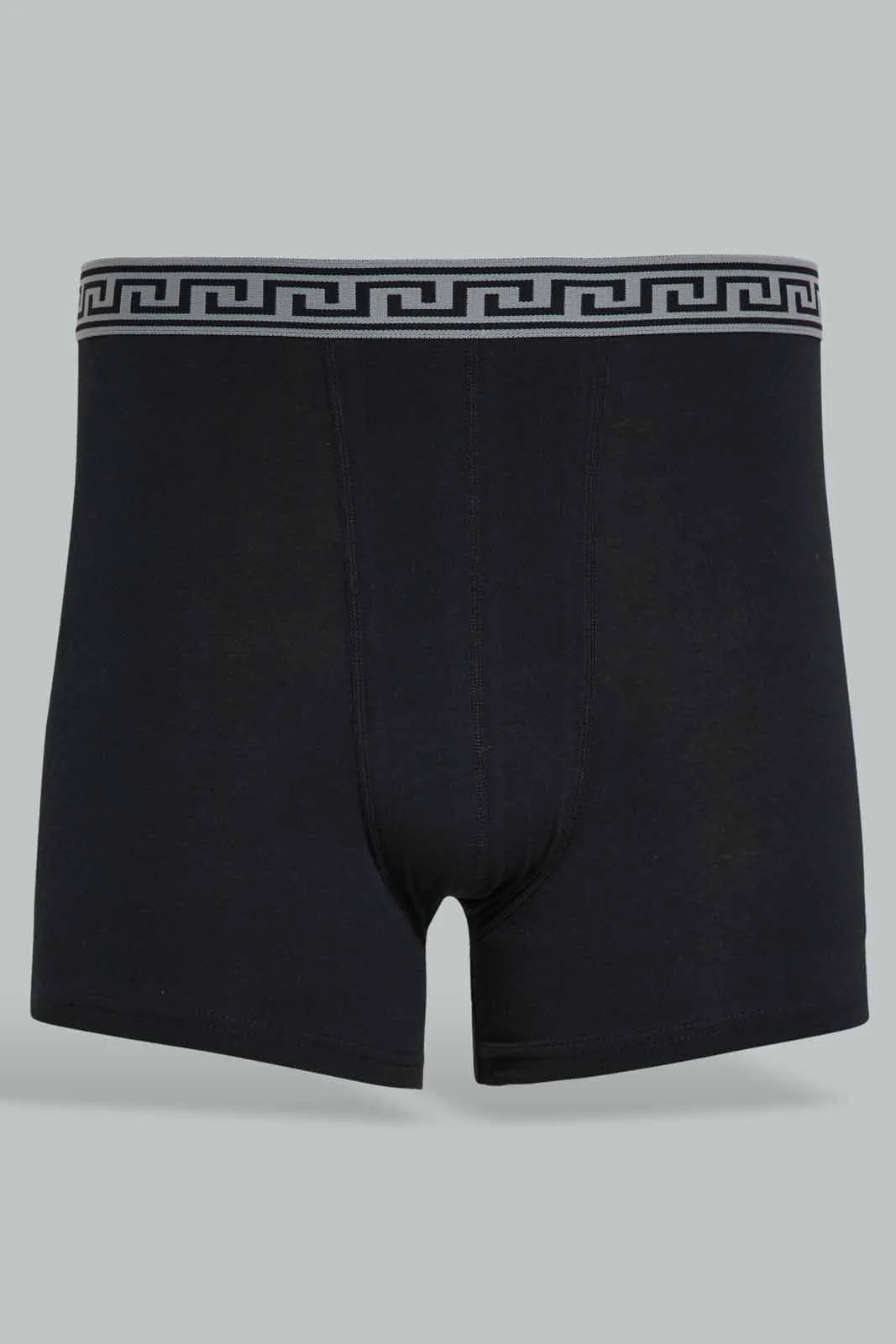 Black And Grey Hipster Brief Set For Men (Pack of 2)