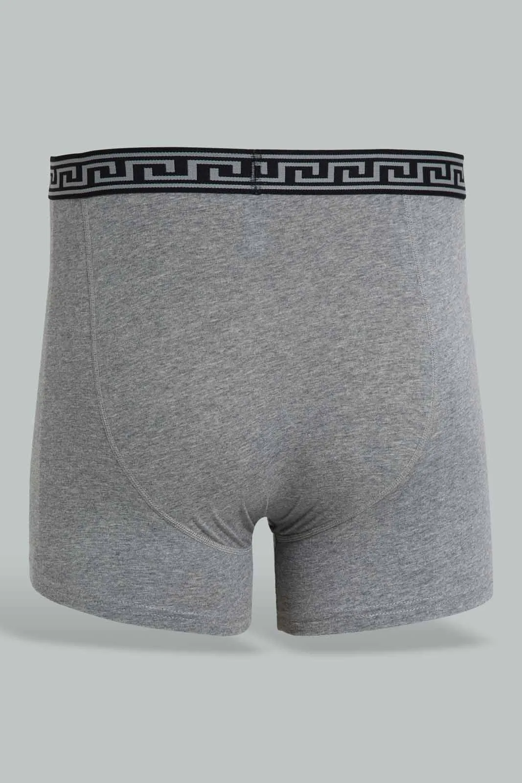 Black And Grey Hipster Brief Set For Men (Pack of 2)