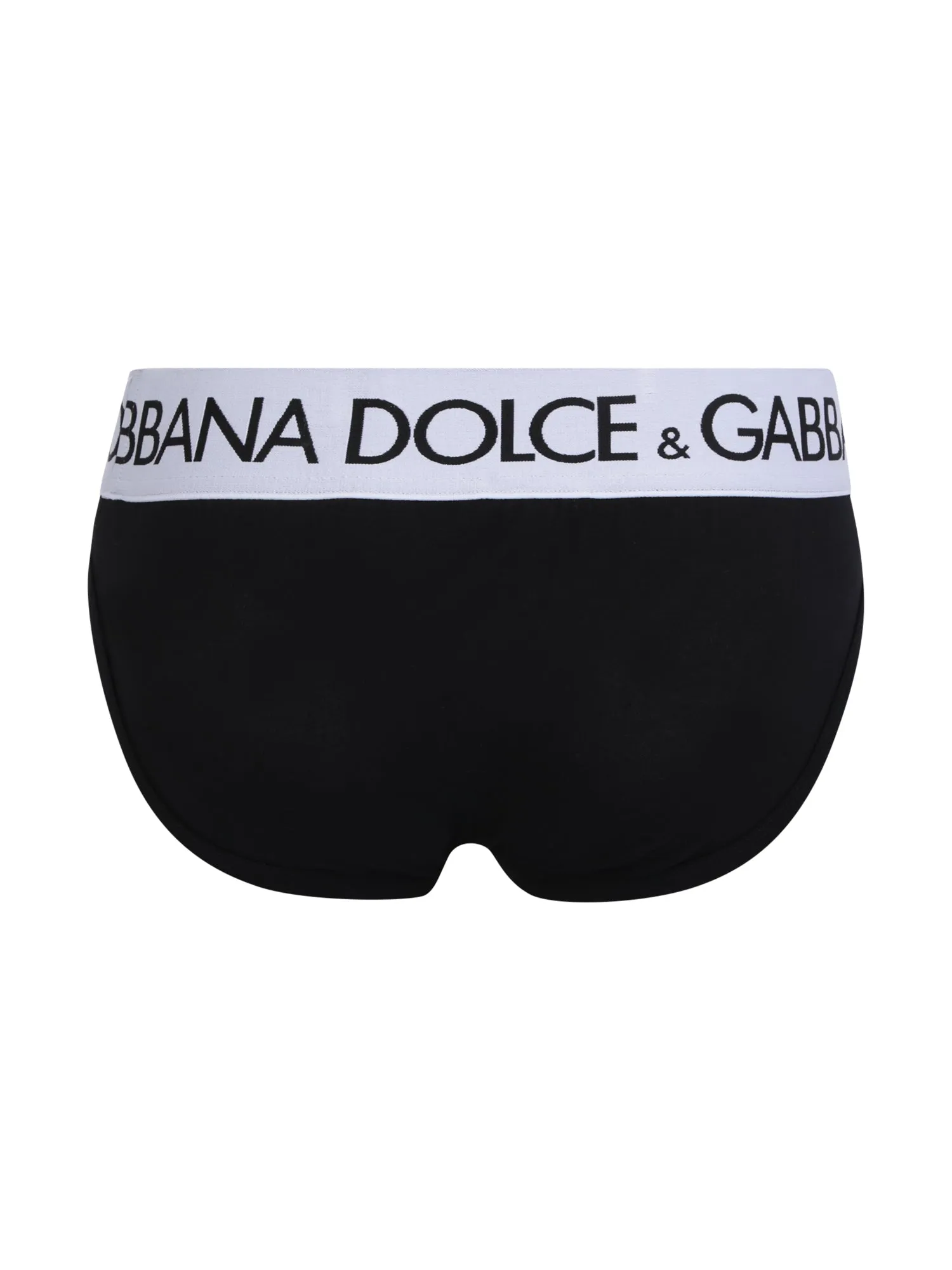 Black bi-elastic briefs