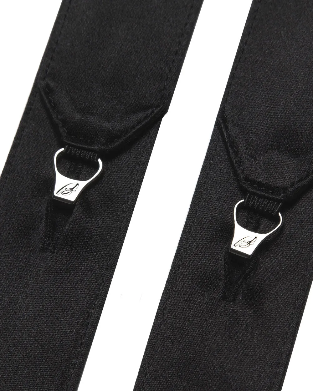 Black Formal Essential Suspenders
