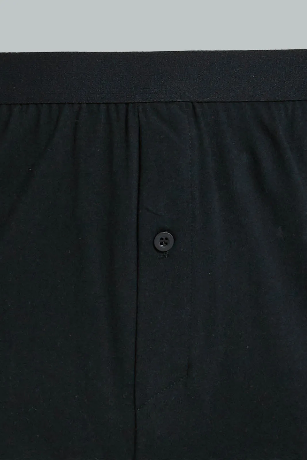 Black Loose Boxer Short (Pack of 2)