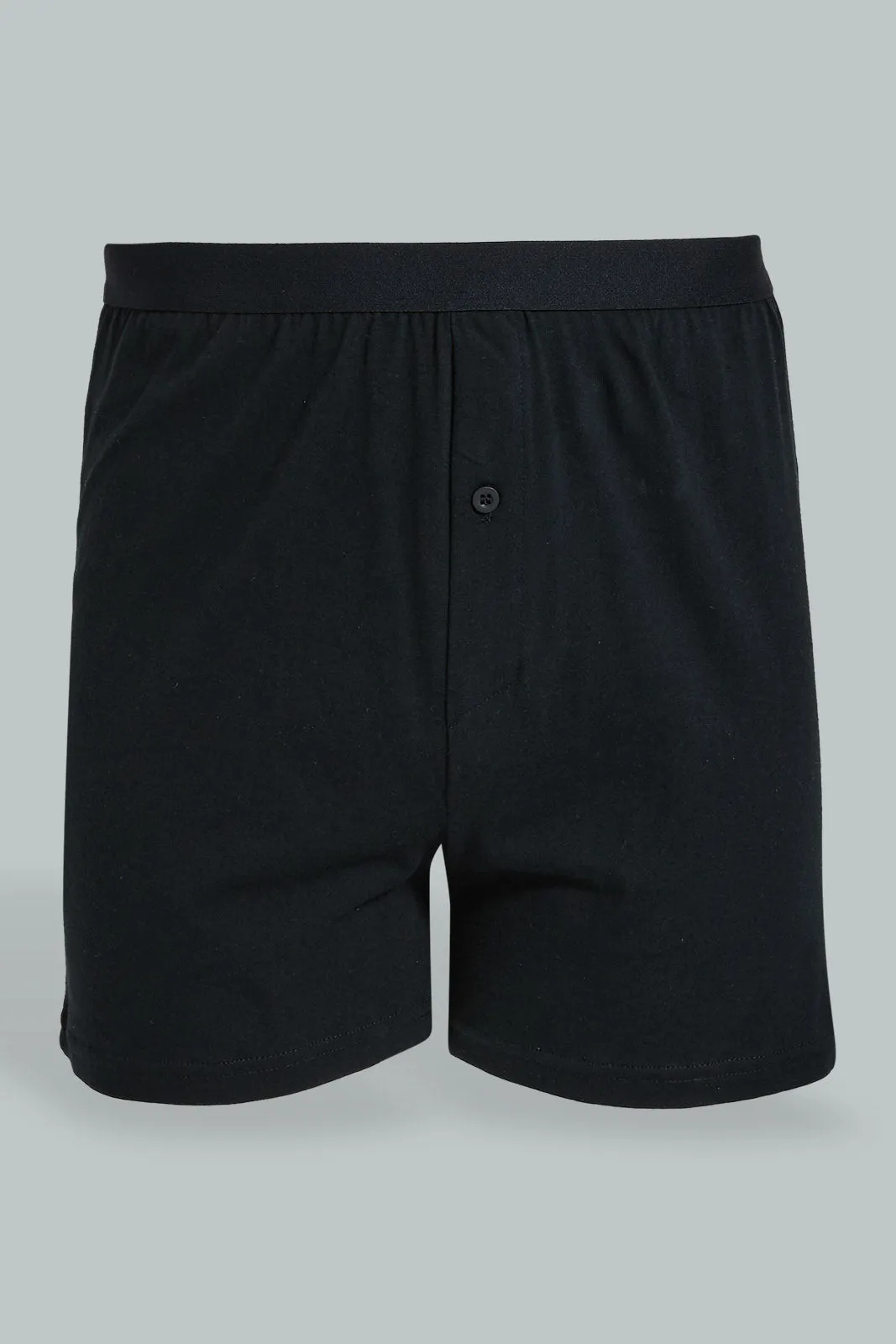 Black Loose Boxer Short (Pack of 2)