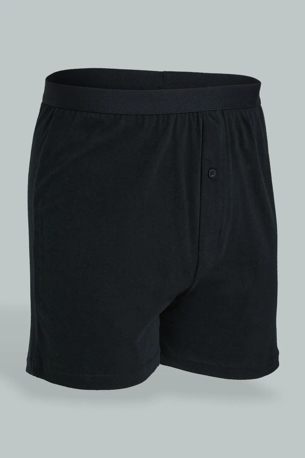 Black Loose Boxer Short (Pack of 2)