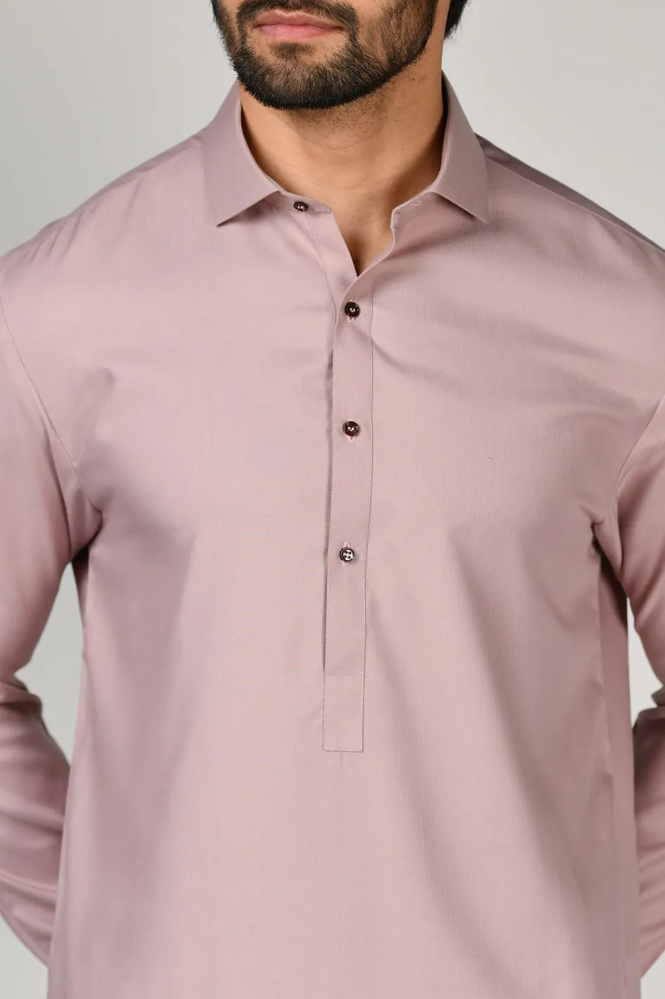 Blended Pink Shalwar Kameez - Panjnad by J. Junaid Jamshed