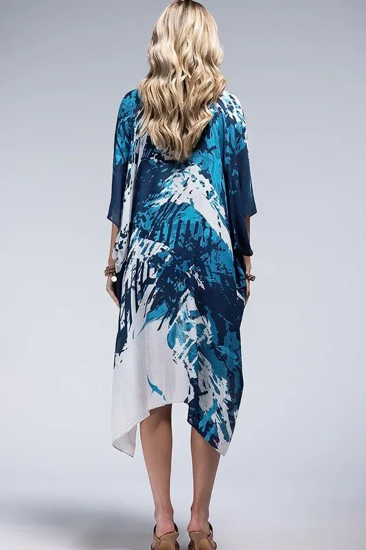 Blue Tones Lightweight Kimono