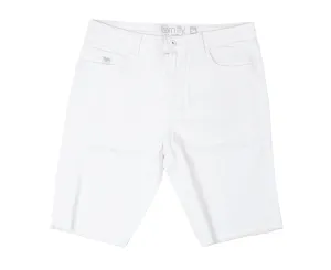 BORN FLY DENIM SHORTS WHITE - 2305D4734