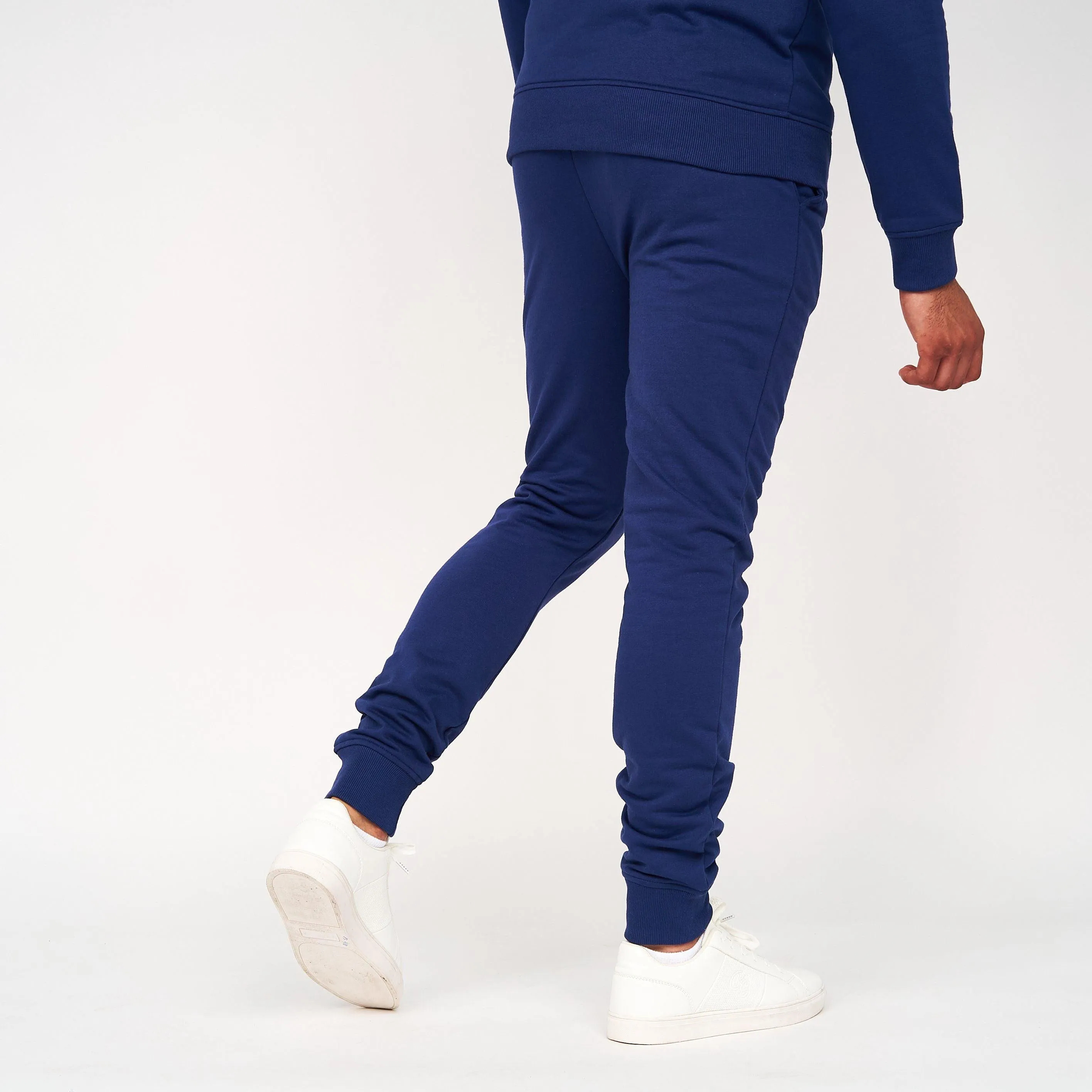 Born Rich Mens Kebano Joggers Twilight Blue