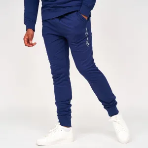 Born Rich Mens Kebano Joggers Twilight Blue
