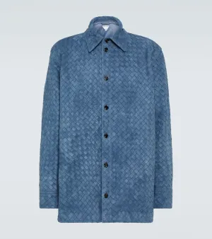 Bottega Veneta Intrecciato leather shirt