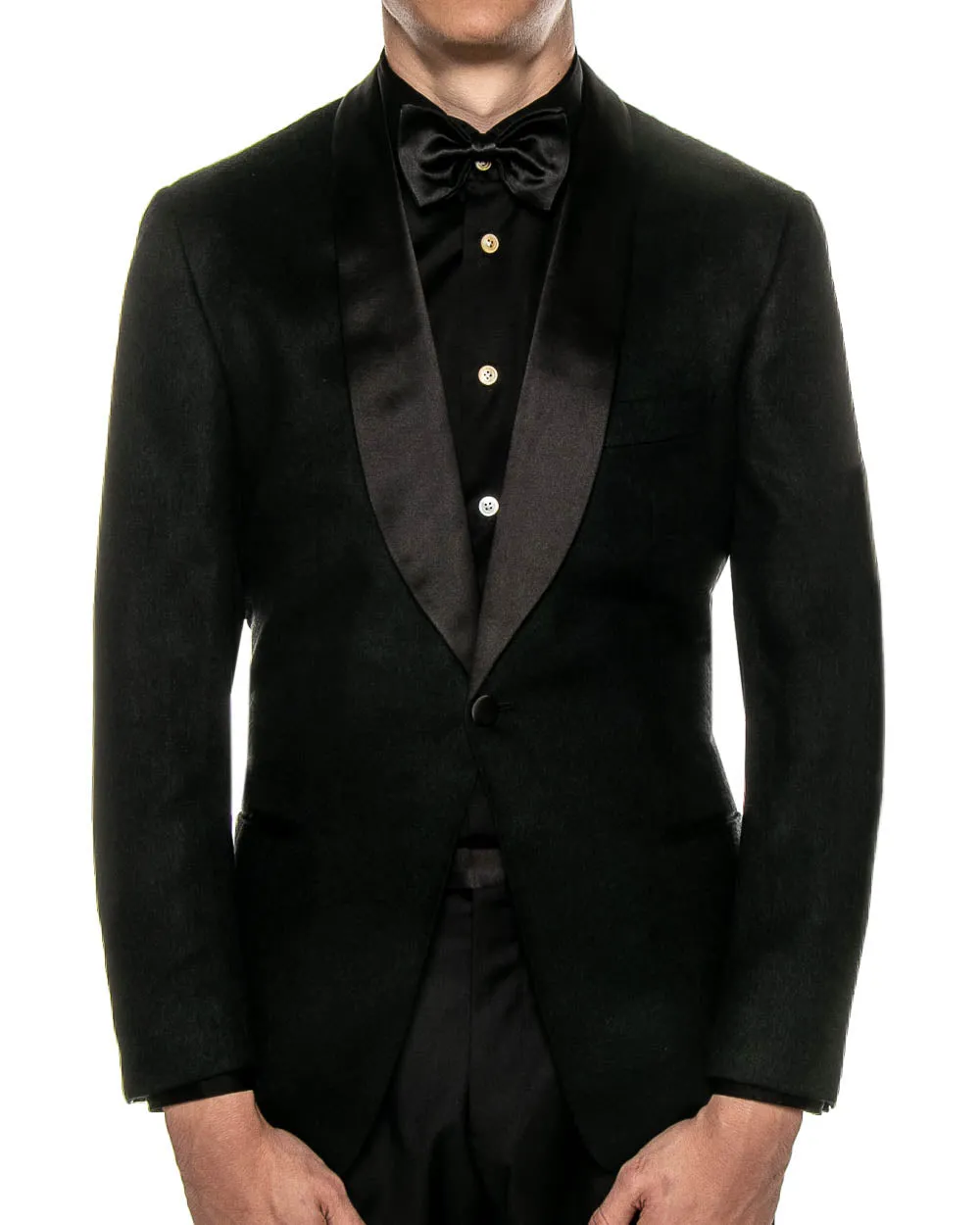 Bottle Green Shawl Lapel Dinner Jacket