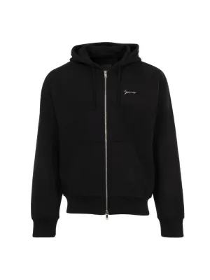 Boxy Fit Hoodie With Zip and Pocket Base