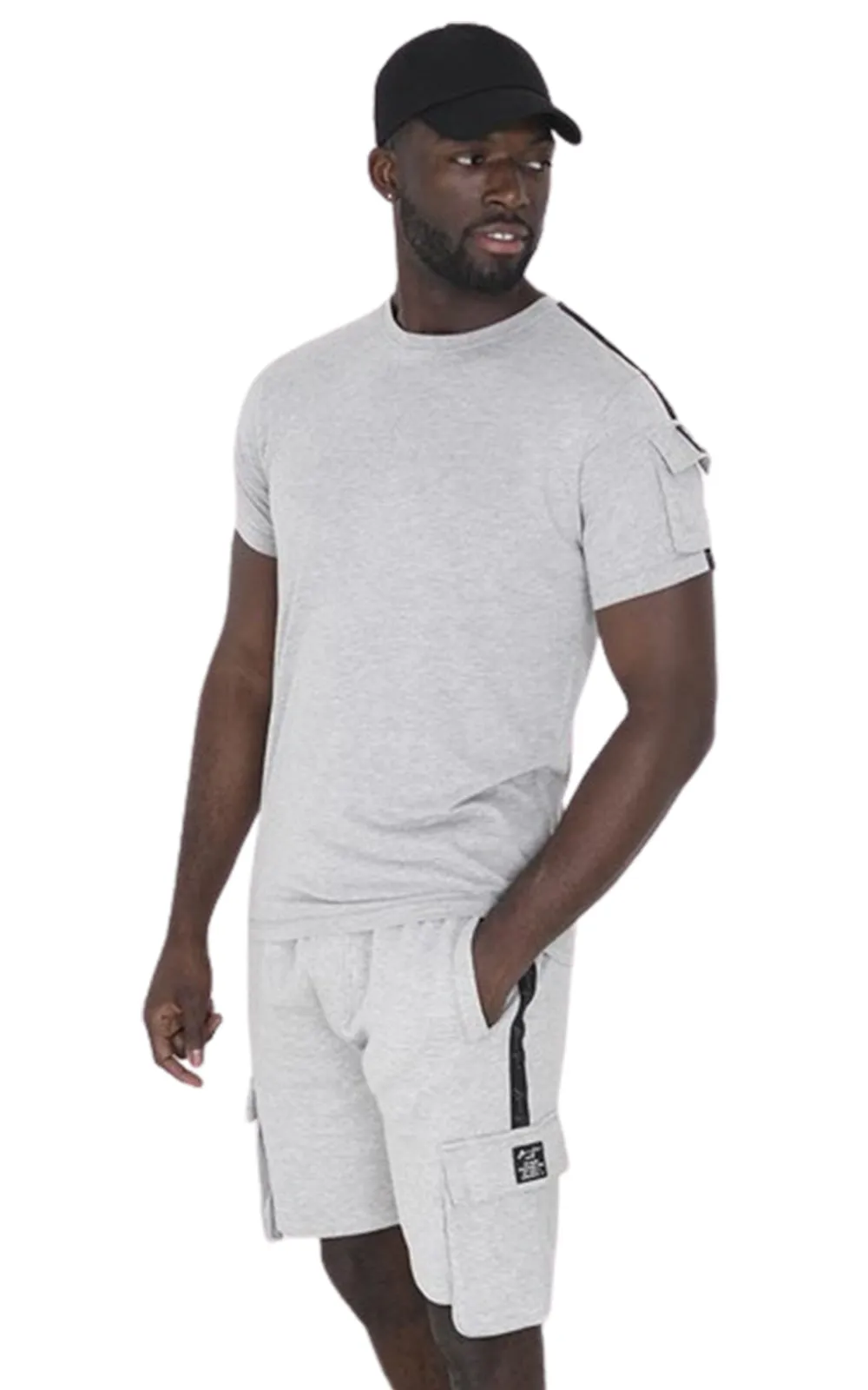 Brave Soul T-Shirt Shorts Set