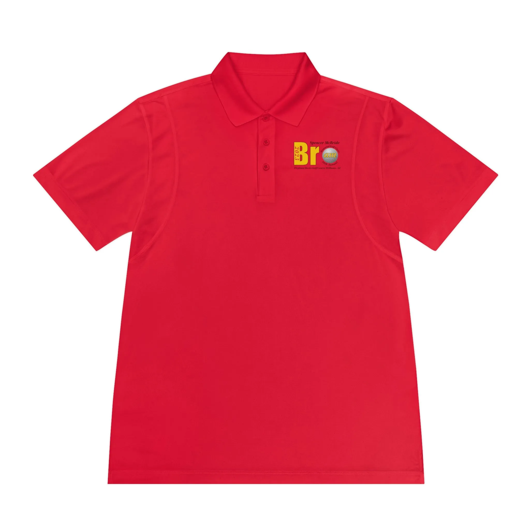 Bro Am 2023 Spencer McBride Memorial Classic Golf Men's Sport Polo Shirt