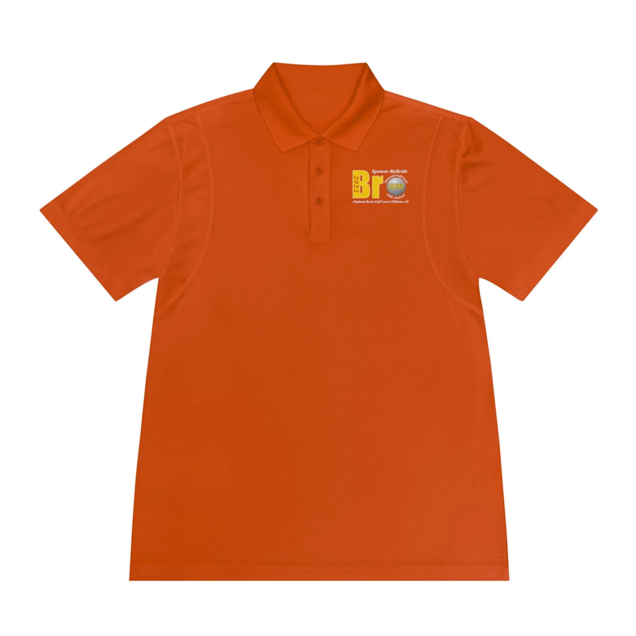 Bro Am 2023 Spencer McBride Memorial Classic Golf Men's Sport Polo Shirt