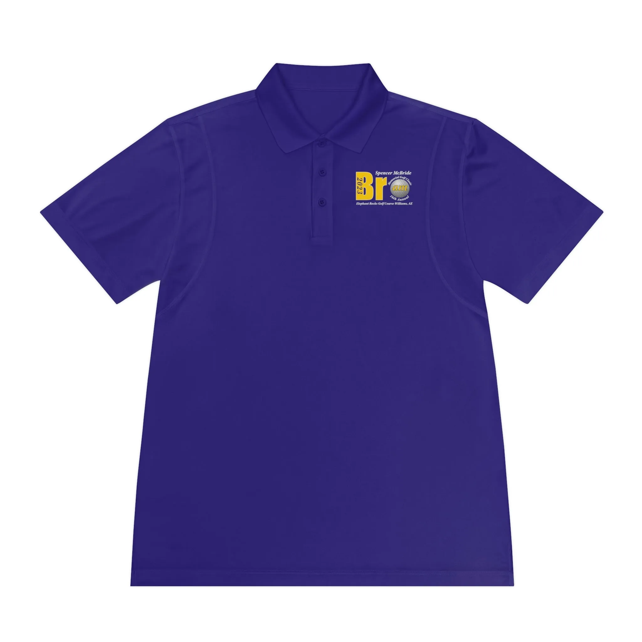 Bro Am 2023 Spencer McBride Memorial Classic Golf Men's Sport Polo Shirt